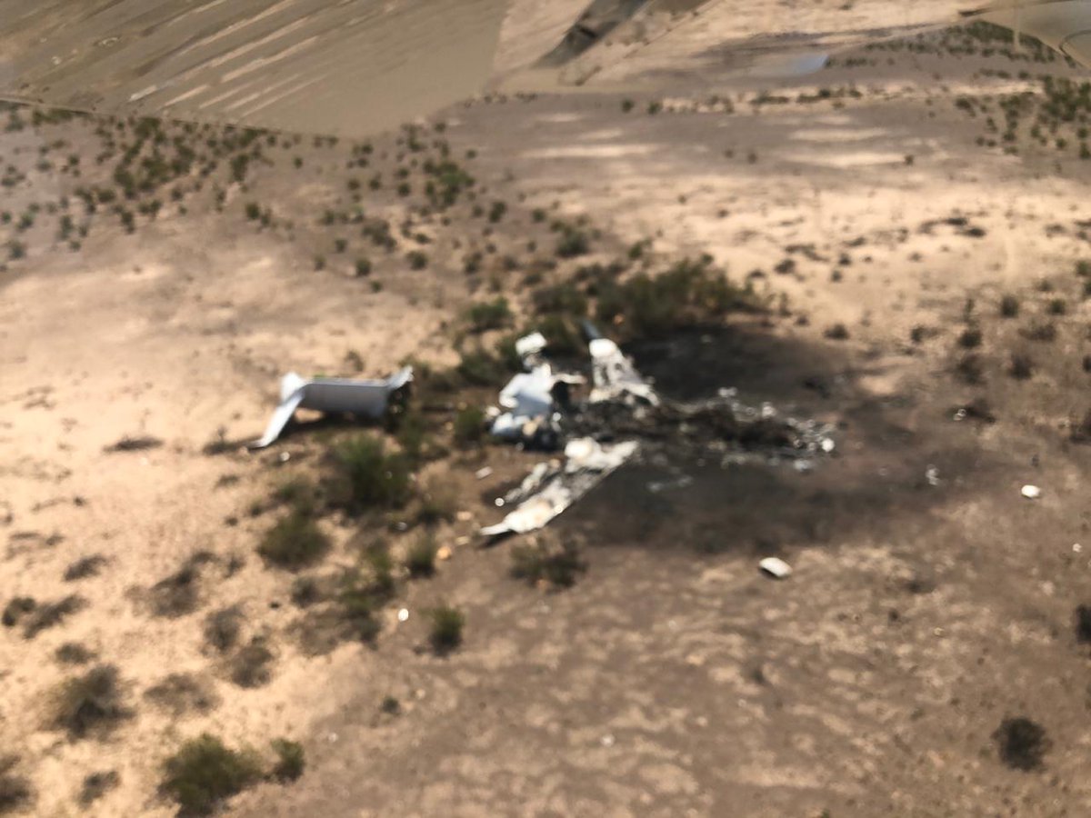 Localizan avión desaparecido en Cohuila; calculan al menos 14 muertos