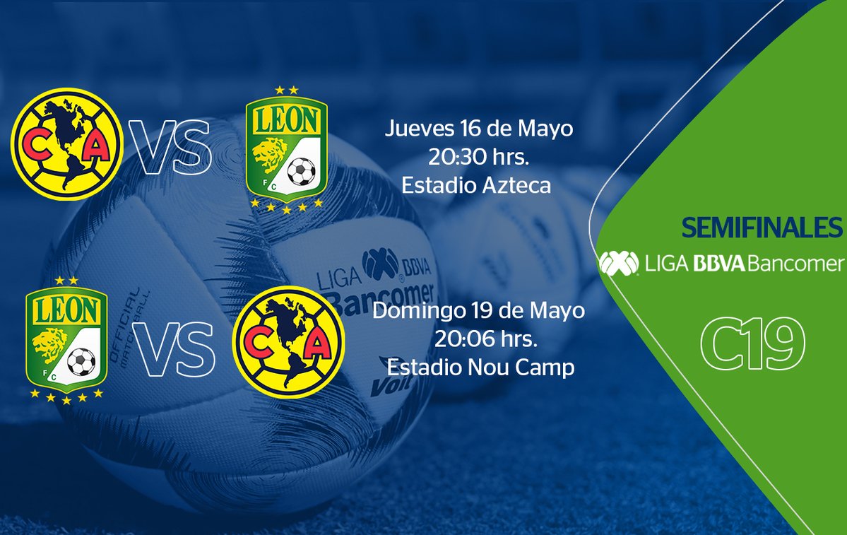 Reprograman partidos del América vs León