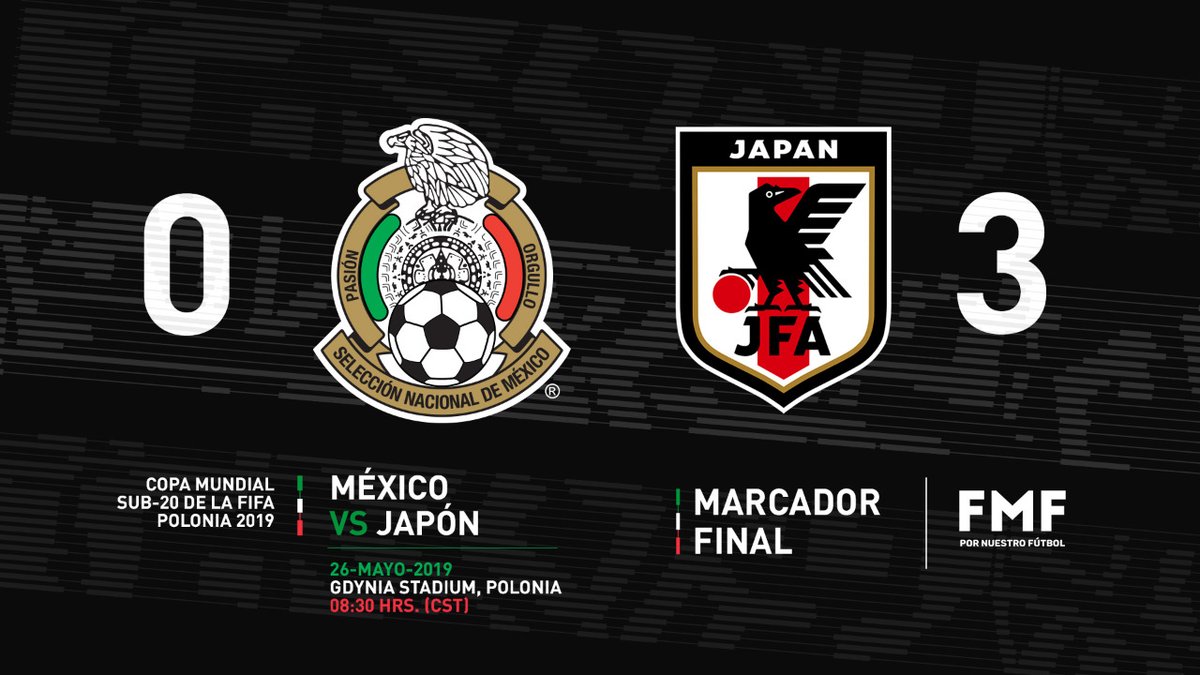 México pierde ante Japón en Mundial Sub-20
