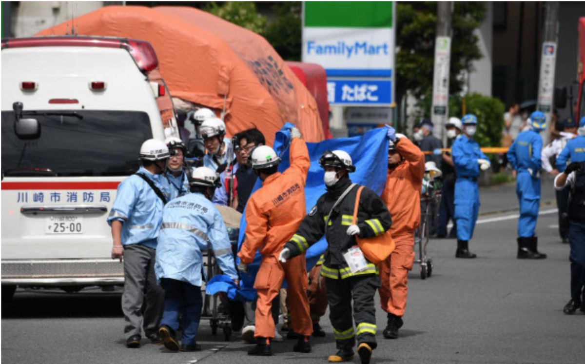 Ataque con arma blanca en Japón deja dos muertos