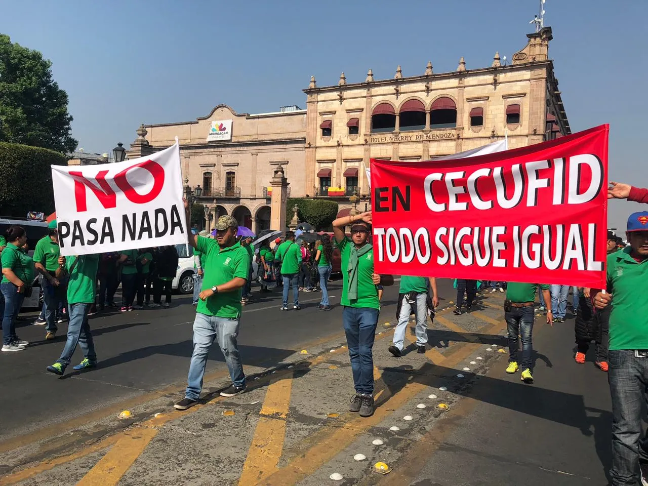 Arrancan marchas para conmemorar el Día del Trabajo