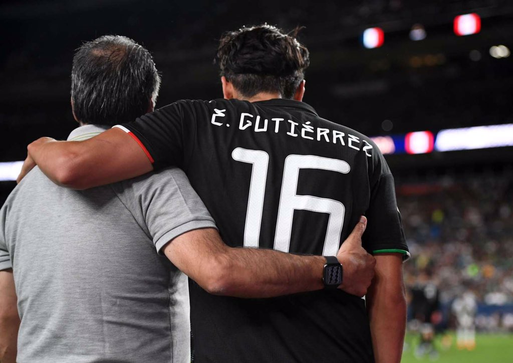 Selección Mexicana se queda sin Erick Gutiérrez en Copa Oro