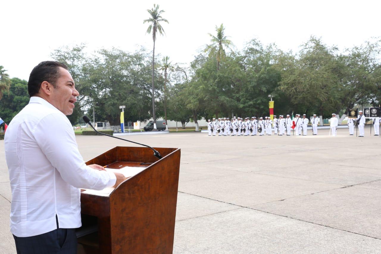 La Marina, pieza fundamental en el fortalecimiento nacional: Carlos Herrera