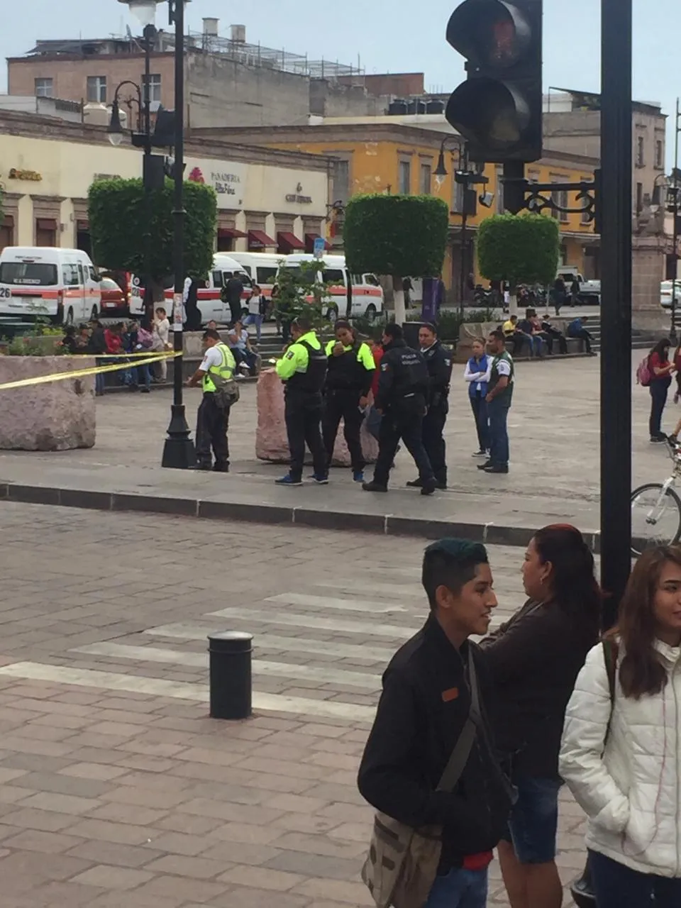 Fallece mujer en plaza Valladolid de Morelia