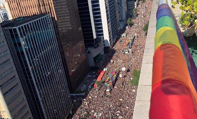 Celebran el orgullo LGBT en Brasil