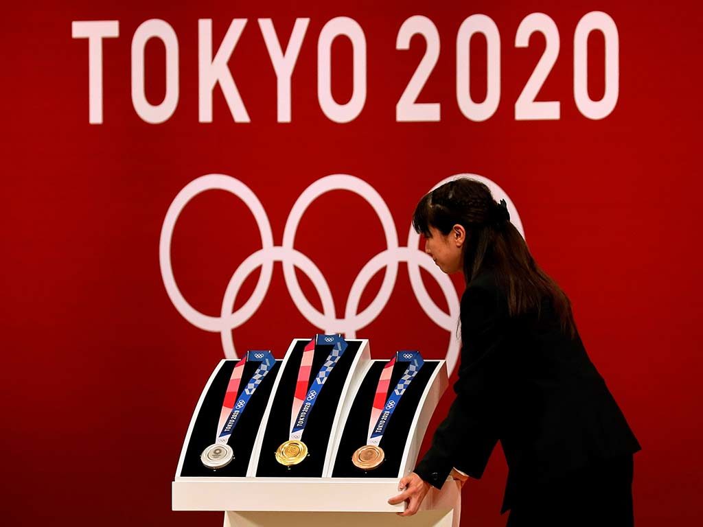 Así son las medallas para Tokio 2020