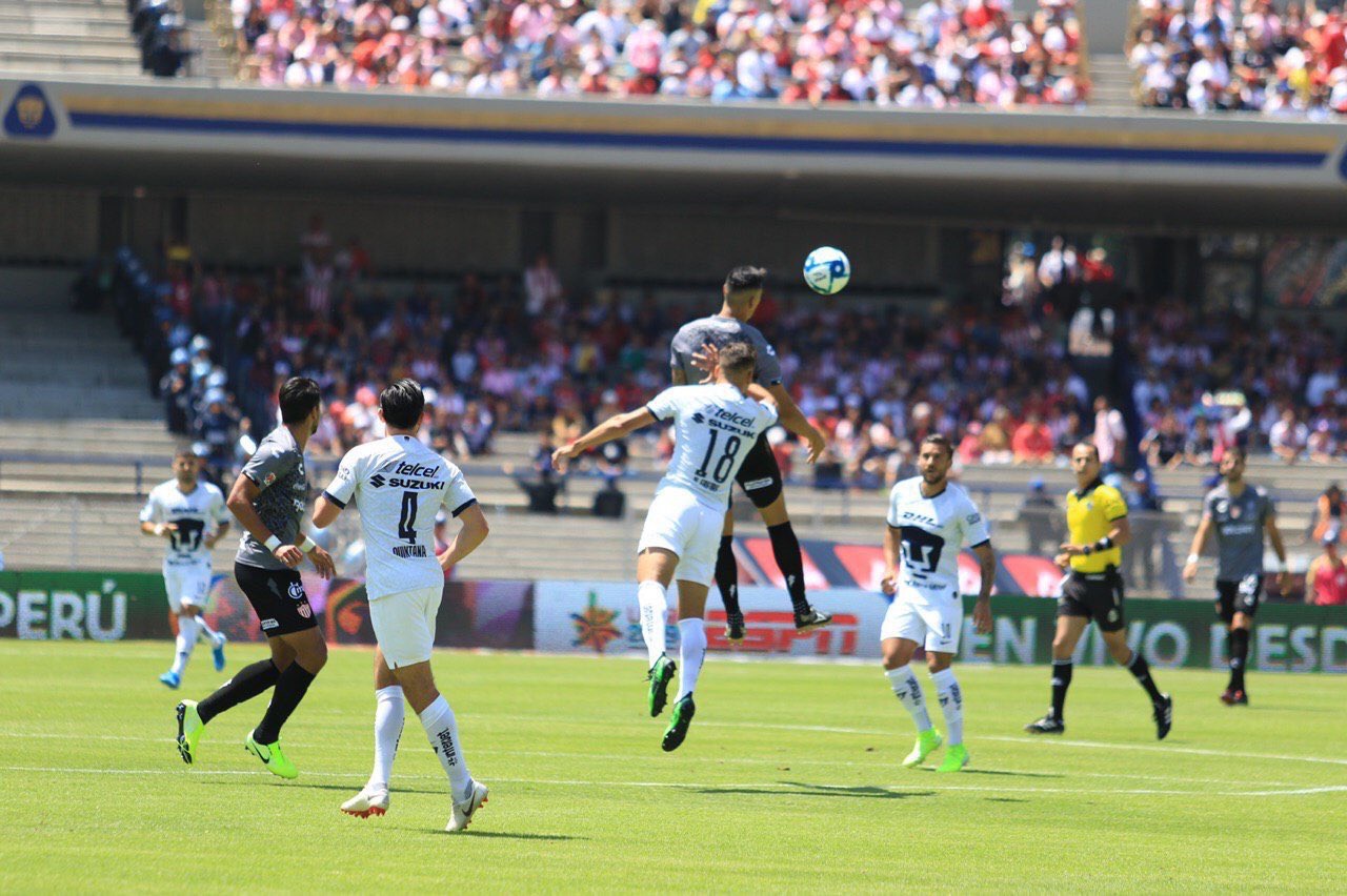 Partido Pumas vs Necaxa