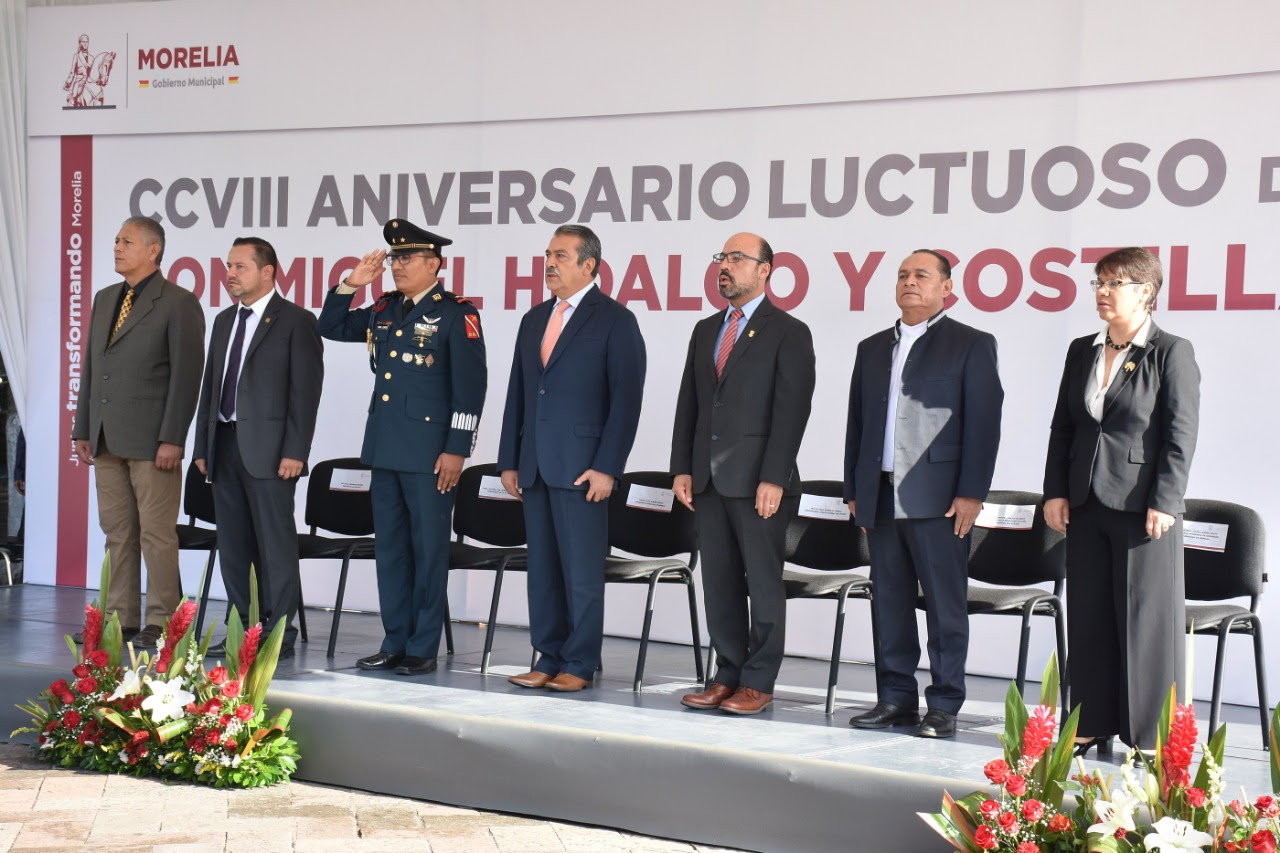 Asiste Salvador Arvizu a acto luctuoso de Miguel Hidalgo