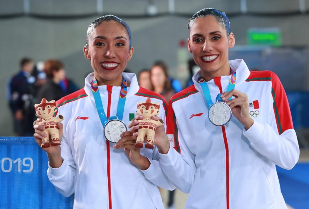 Plata para México en natación artística en Lima 2019