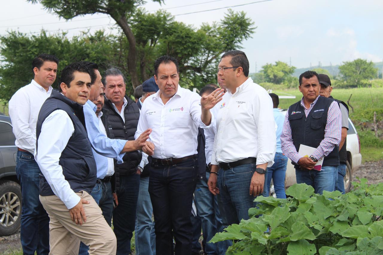 Coordina Carlos Herrera acciones para resarcir contingencia en Jiquilpan