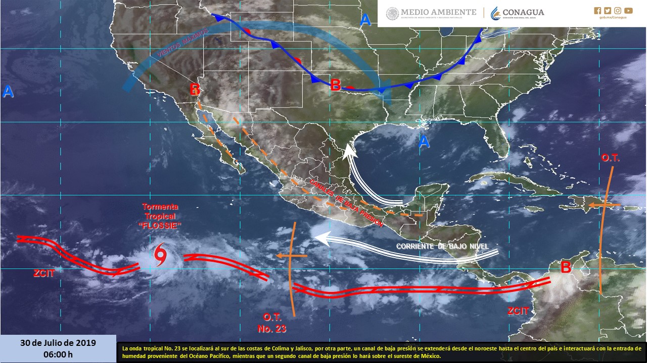 El clima para este martes