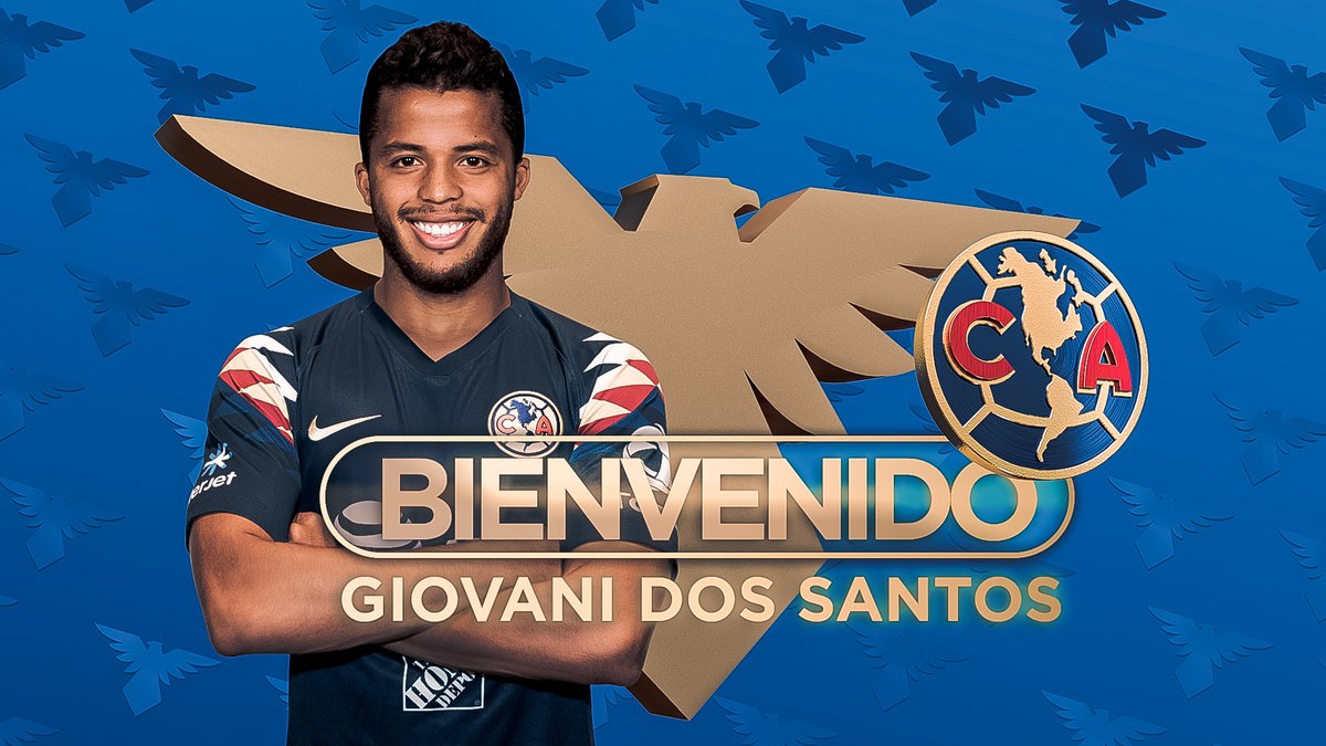 Confirma América llegada de Giovani dos Santos