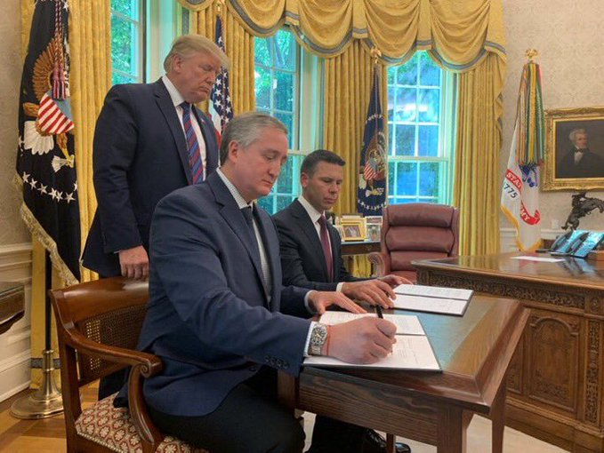 Firman Guatemala y Estados Unidos acuerdo en migración