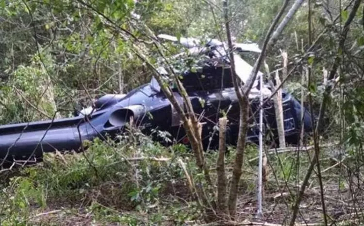 Muere titular de SSP Michoacán al caer helicóptero en el que viajaba