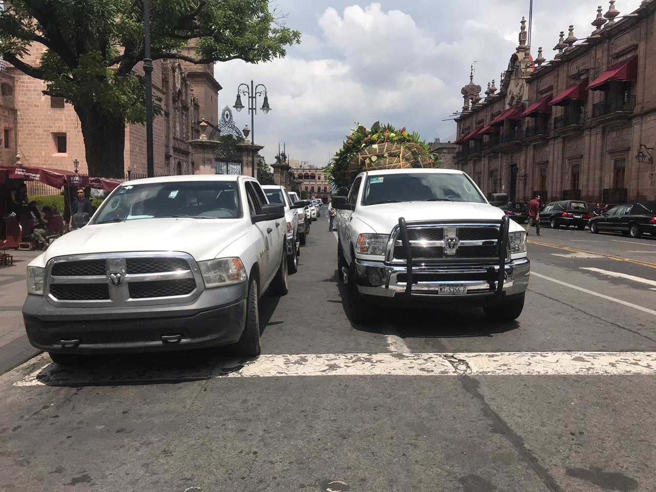 Por homenaje luctuoso cierran Madero en el centro de Morelia