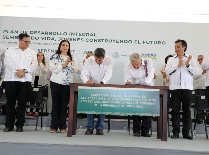 Acuerdan México y Honduras crear 20 mil empleos