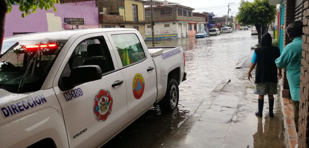 Reportan 12 viviendas afectadas en Morelia por lluvia de este martes