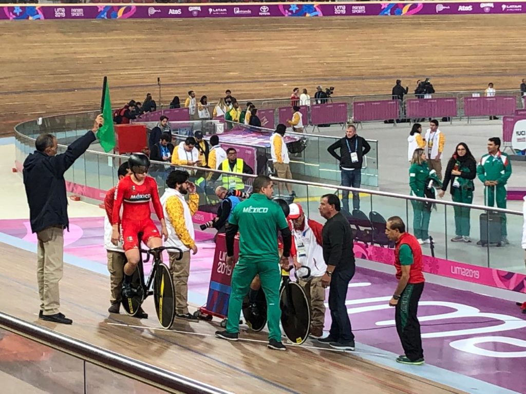 Histórico oro para México en ciclismo de velocidad en Lima 2019