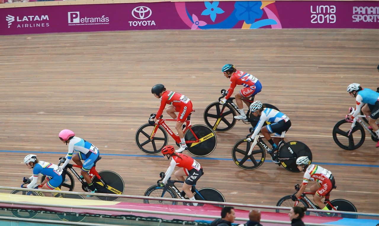 Plata para México en el Omnium femenil del ciclismo de pista