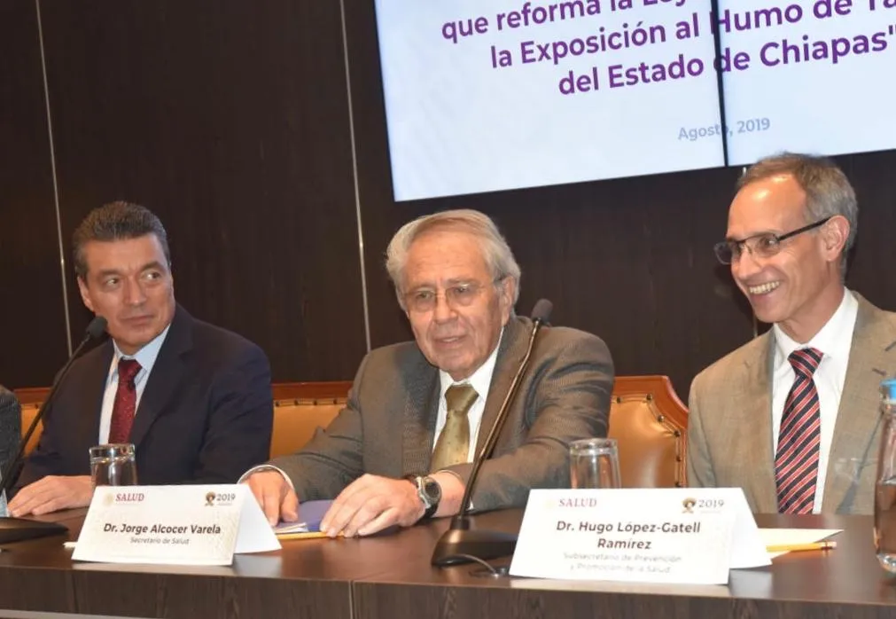 México reforzará políticas públicas para el control del tabaco: Jorge Alcocer