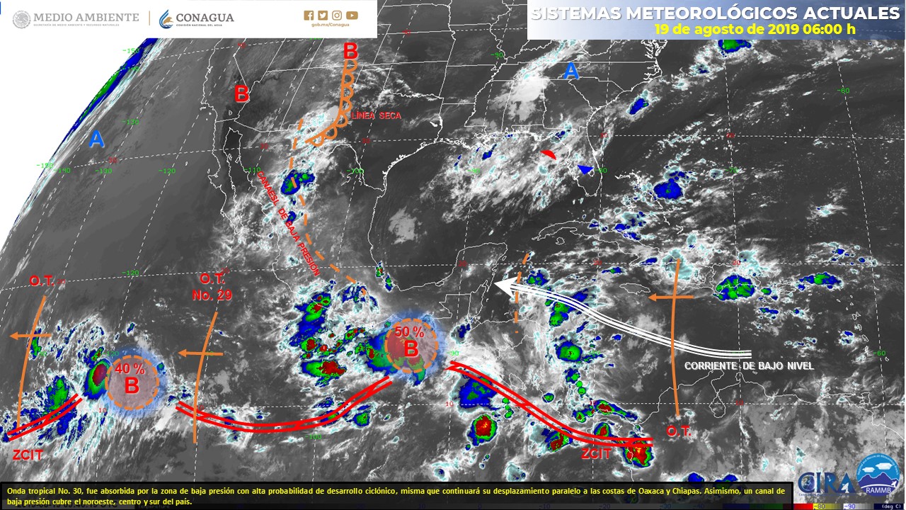 Clima general para hoy