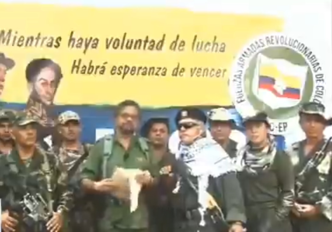Disidente de las FARC anuncia retome de armas en Colombia