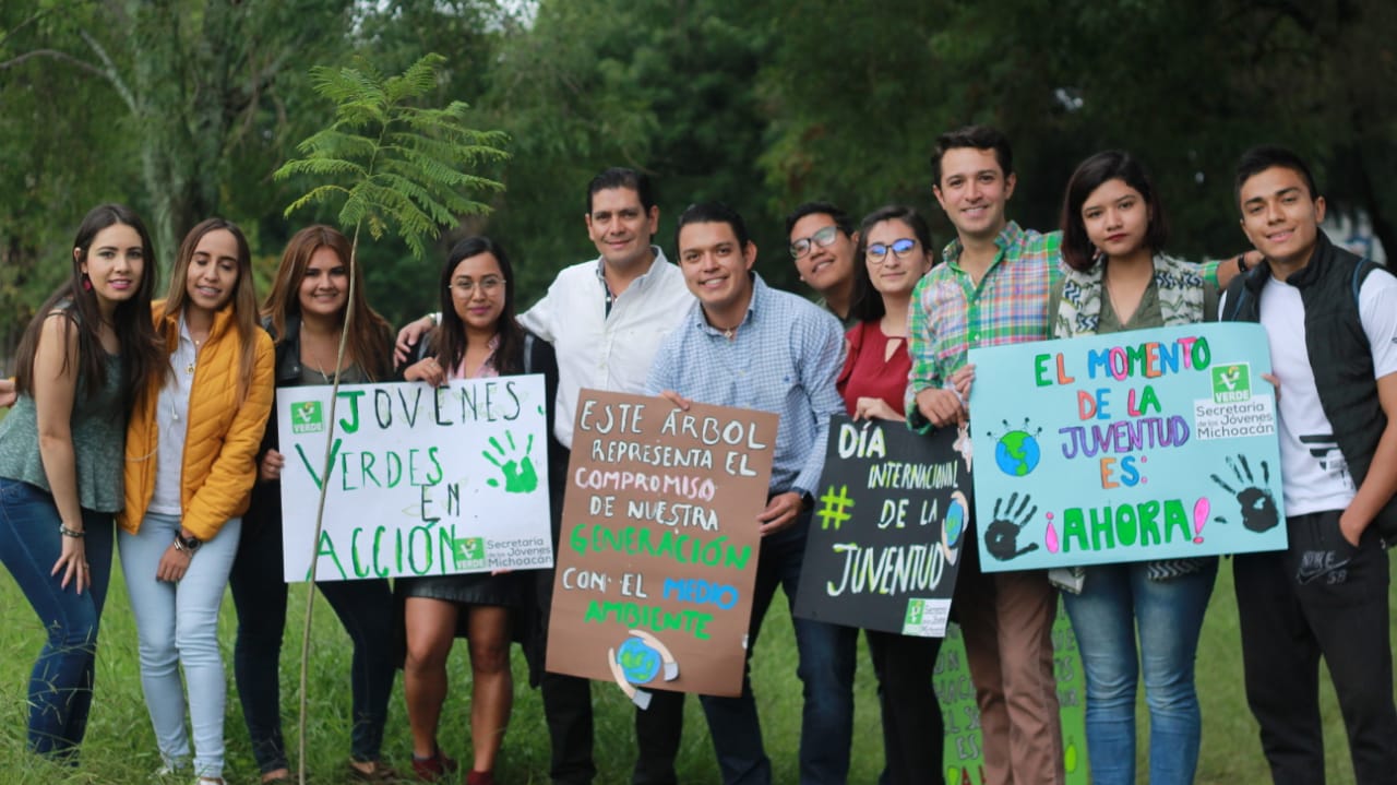 Con acciones, conmemora Partido Verde Michoacán día de la juventud