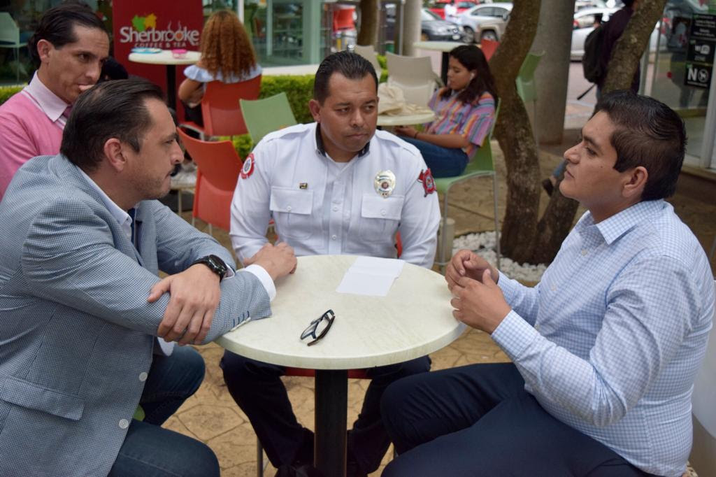 Arturo Hernández retomará Ley del Cuerpo de Bomberos en Michoacán