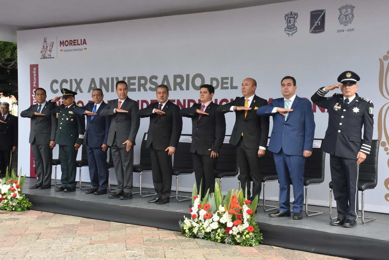 Poder Legislativo presente en conmemoración del aniversario de la Independencia de México