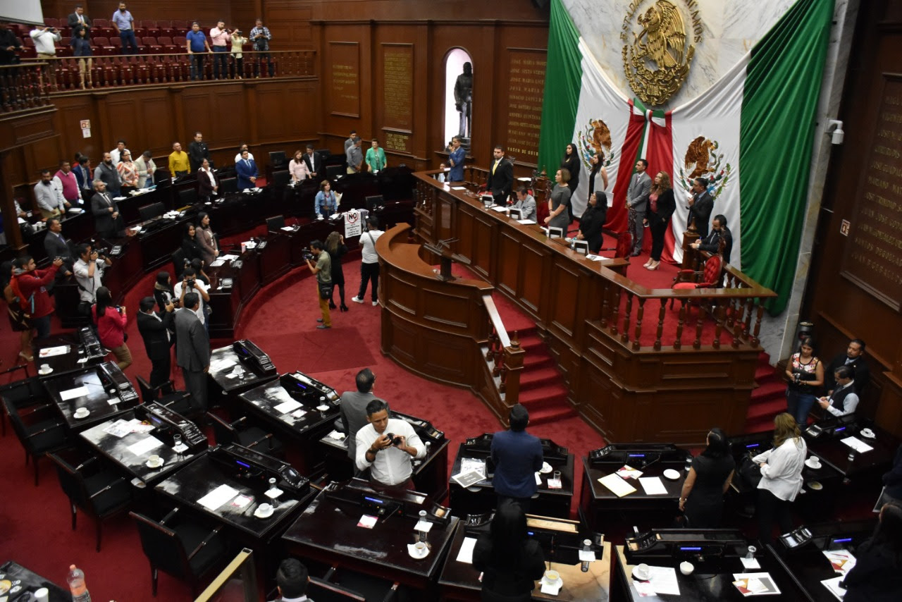 Aprueban integración de la Mesa Directiva para el segundo año legislativo en el Congreso de Michoacán