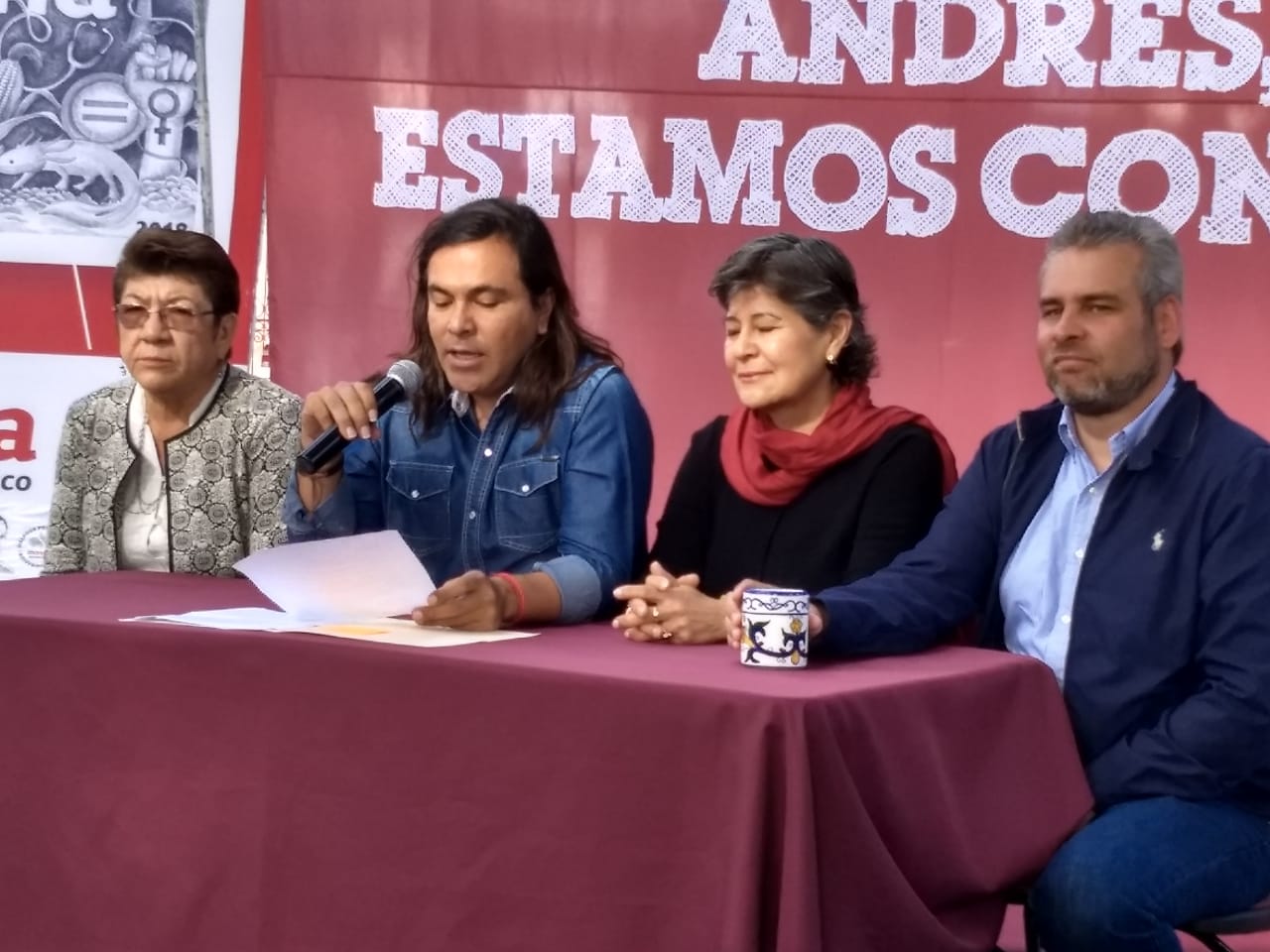 Michoacán con mucho apoyo de AMLO; acusaciones del PAN sin fundamento: Morena