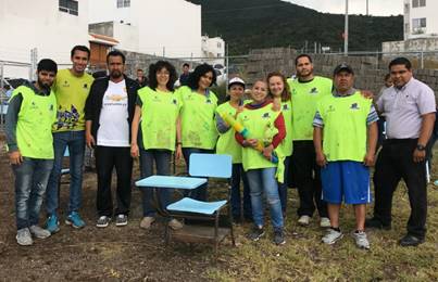 UNLA apoya transformación de la Escuela Primaria 18 de Marzo