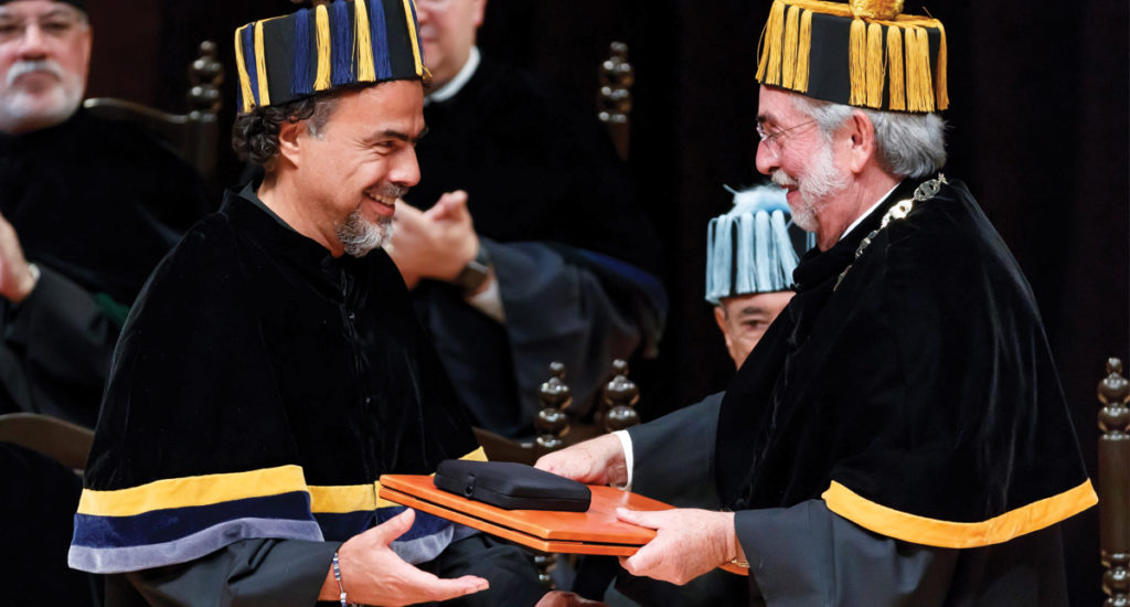 González Iñarritu recibe doctorado honoris causa