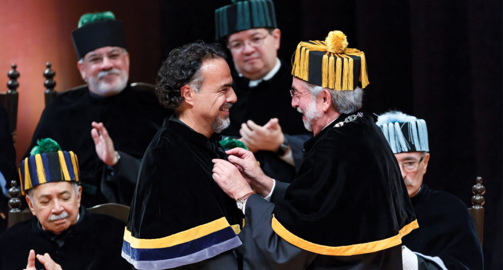 González Iñarritu recibe doctorado honoris causa