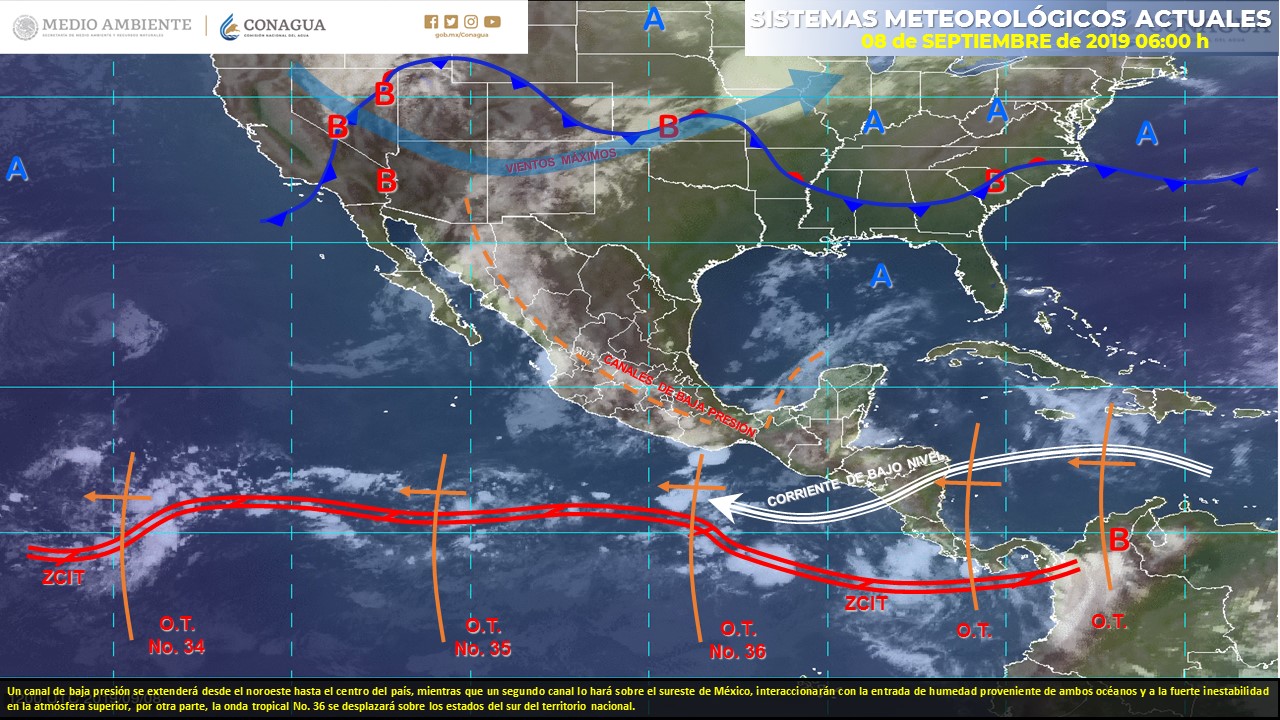 Reporte del clima para hoy