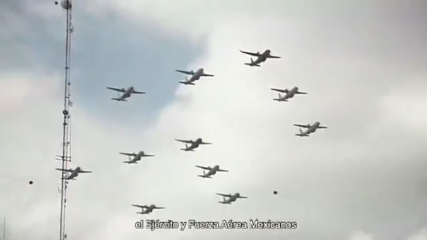 Pilotarán mujeres por primera vez en desfile militar