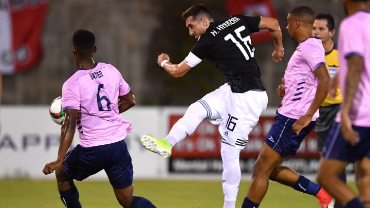 México golea en la Concacaf Nations League