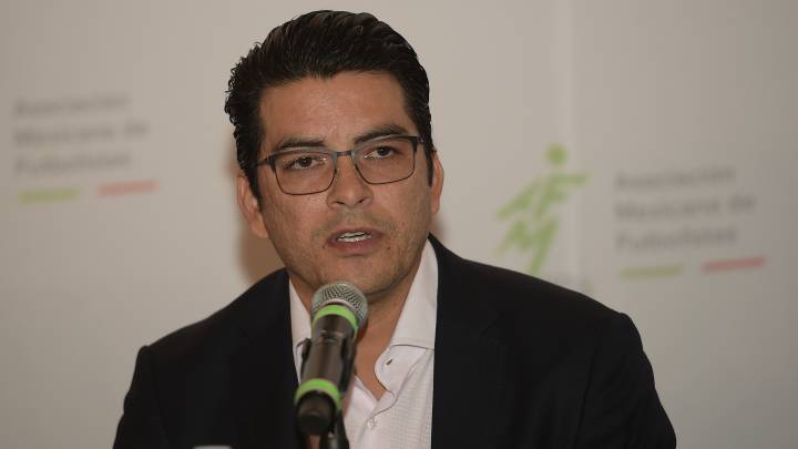 Álvaro Ortiz, presidente de la Asociación Mexicana de Futbolistas