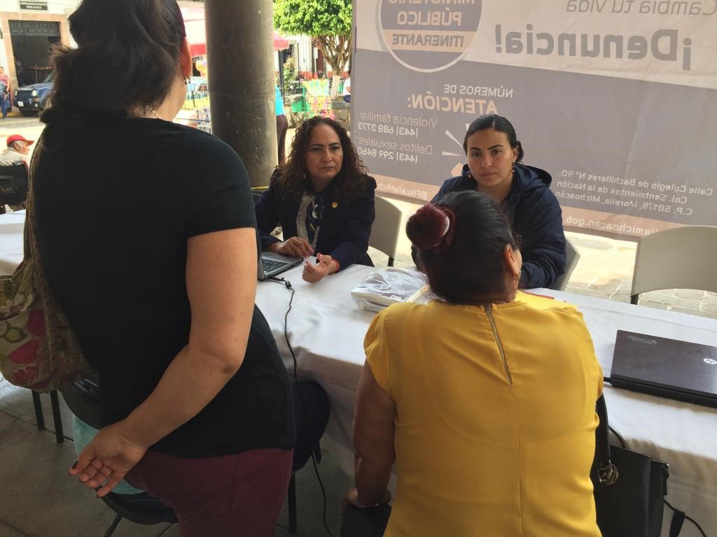 Llega MP Itinerante al municipio de Tacámbaro