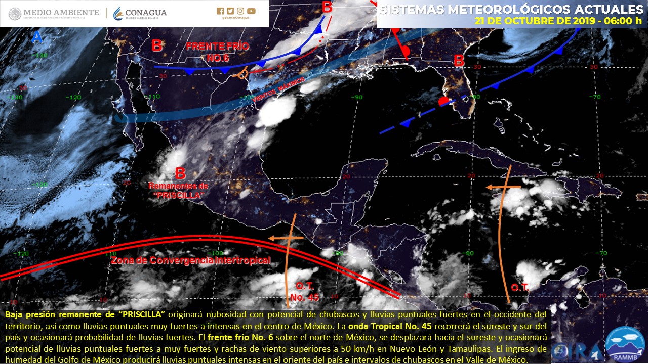 El meteorológico para hoy