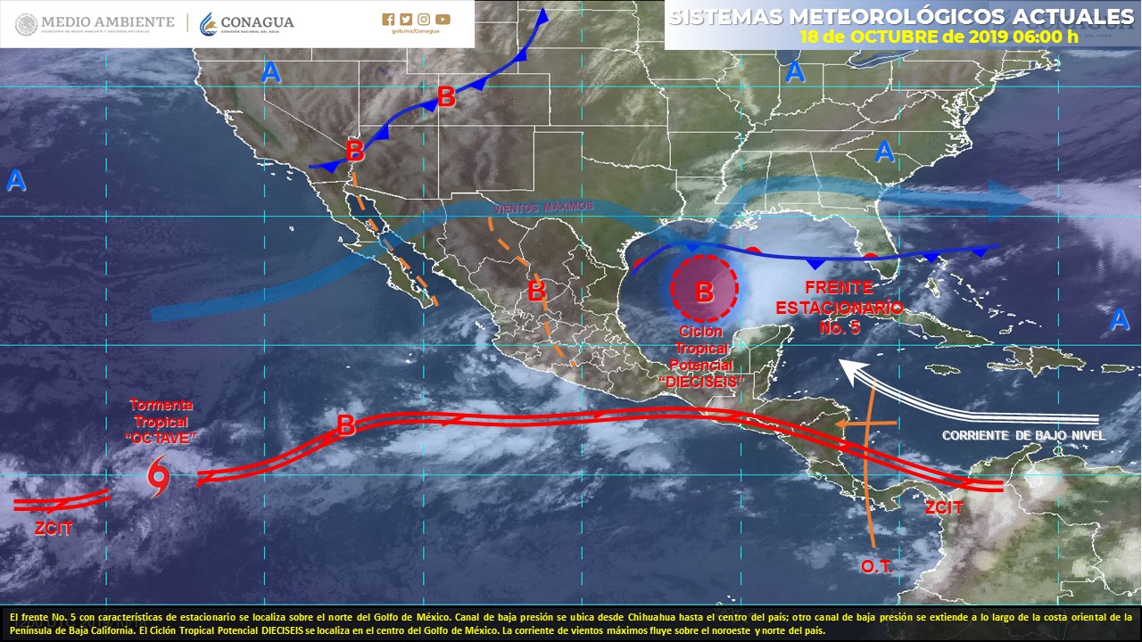 estado del clima para hoy