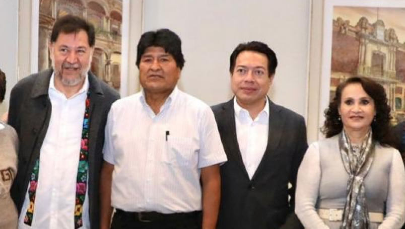 Noroña propone aportar 500 pesos a manutención de Evo Morales