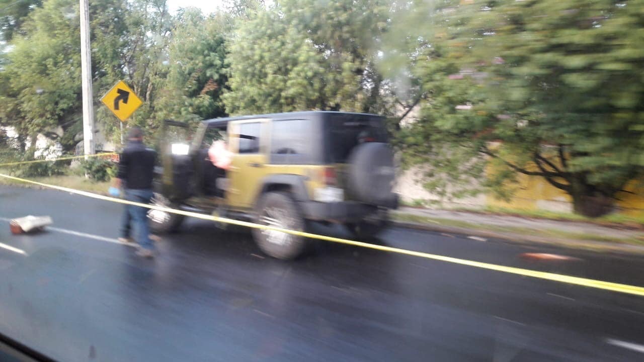 Agresión con arma de fuego afuera de Casa de Gobierno deja dos lesionados