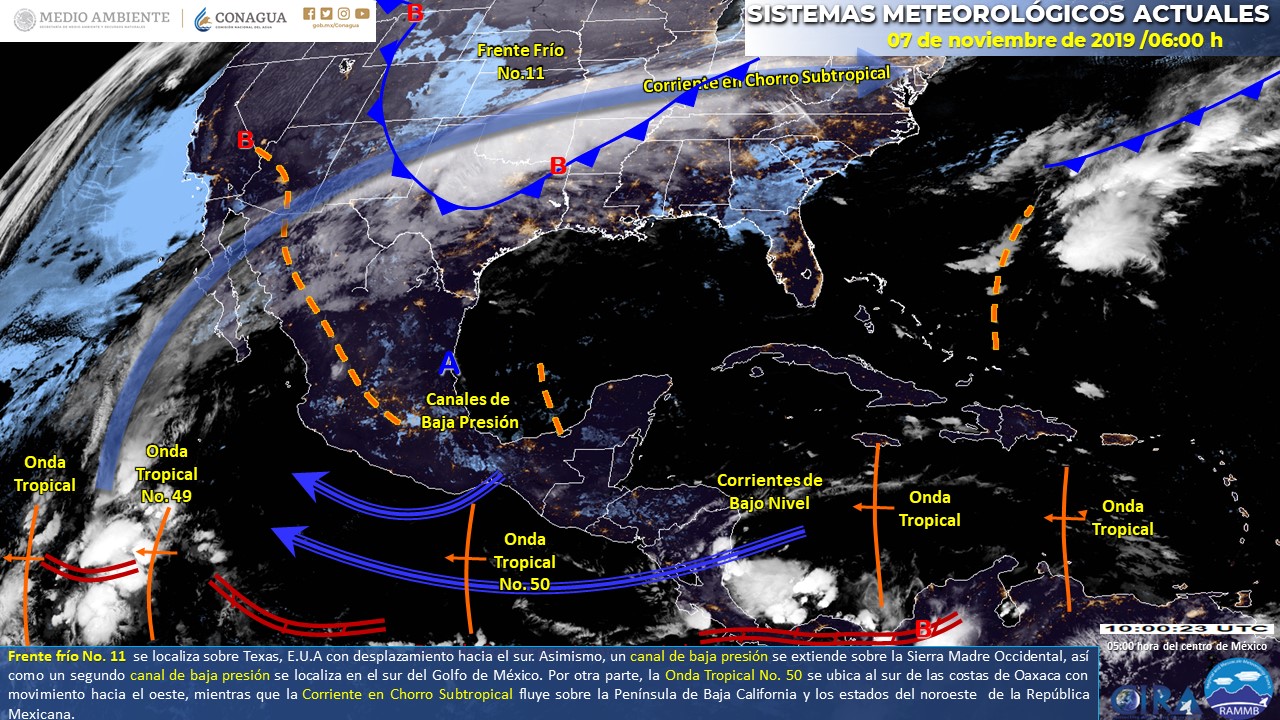 Clima para este jueves