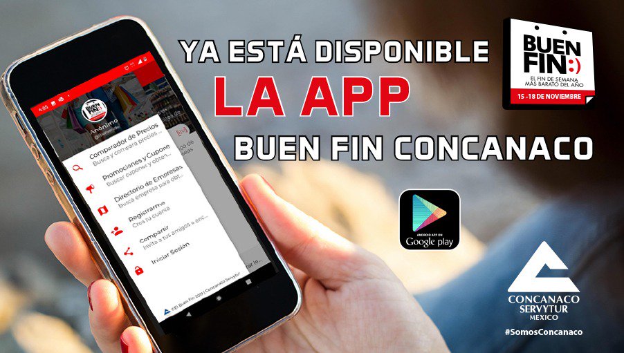 Lista la app para el Buen Fin 2019