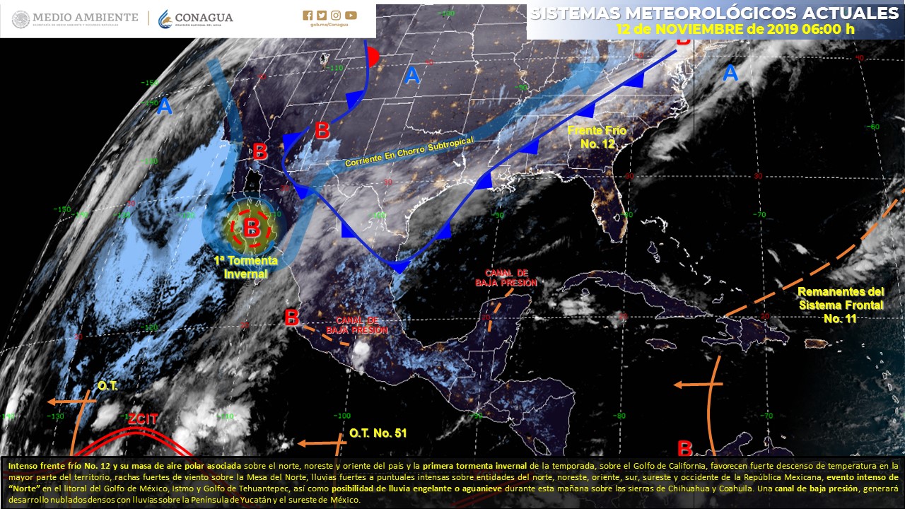 el clima de este martes