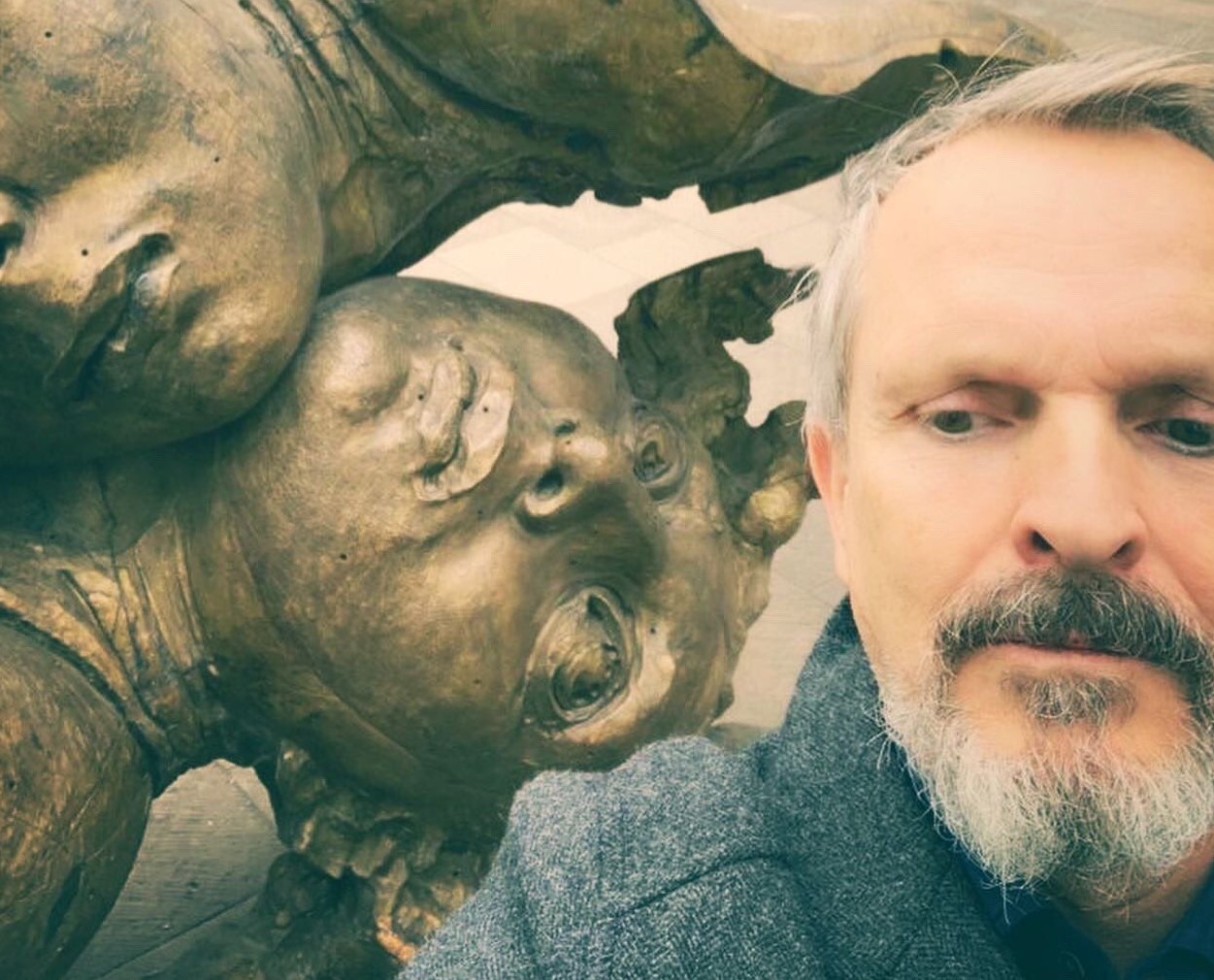 Miguel Bosé encantado de Morelia