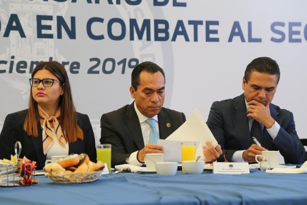Combate al secuestro, compromiso y consigna para Michoacán: Fiscal General