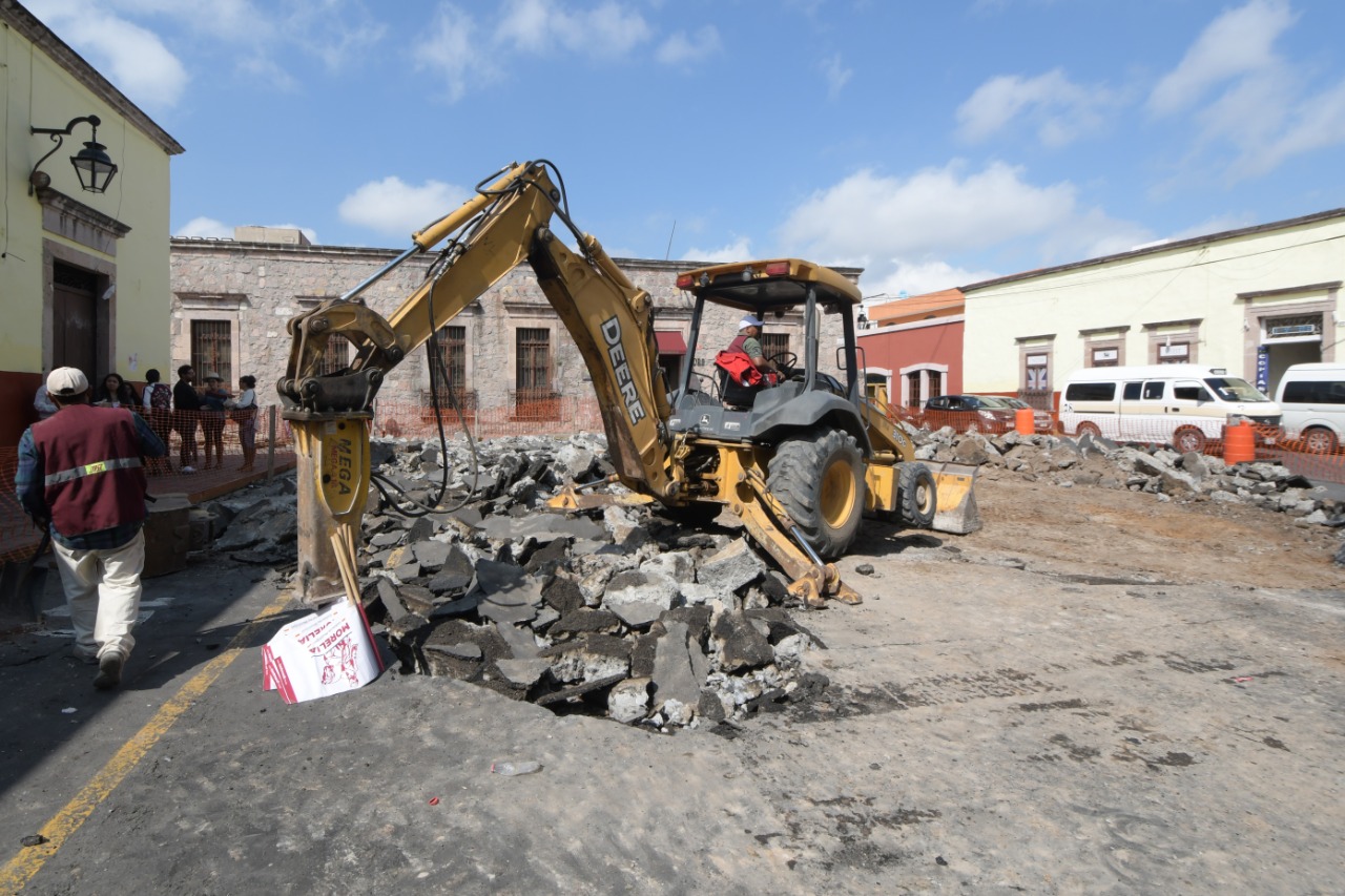 Autoridades desconocían complicaciones de obras en el Centro