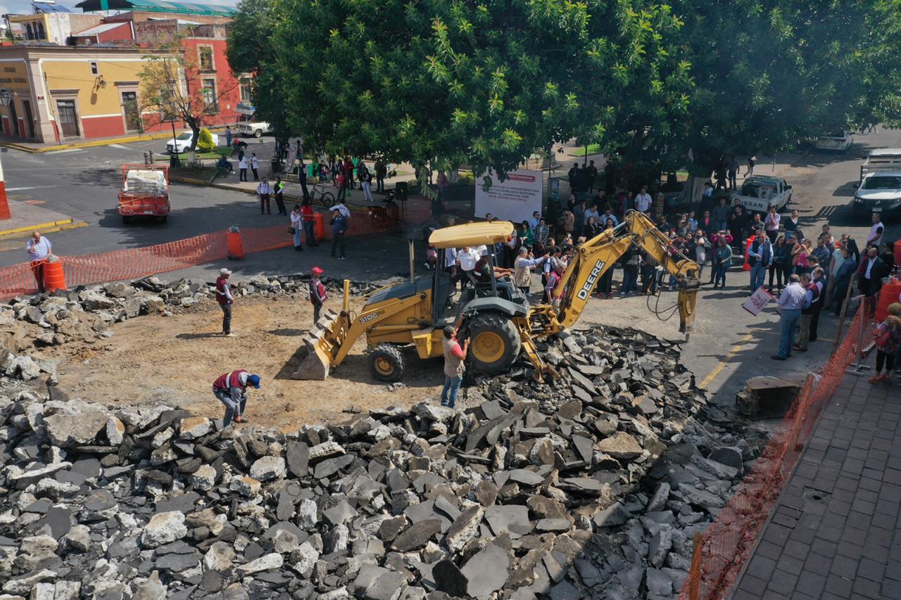 Ayuntamiento dejará en "paz" a los ciudadanos, obras se reanudarán hasta enero